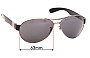 Sunglass Fix Replacement Lenses for Ray-Ban RB3509 - 63mm Wide 