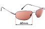 Sunglass Fix Lentes de Repuesto para Serengeti Velocity - 60mm Wide 