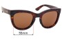 Sunglass Fix Lentes de Repuesto para Smith Sidney - 55mm Wide 