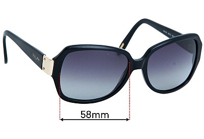 Polo RA 5138 Replacement Lenses 58mm wide 