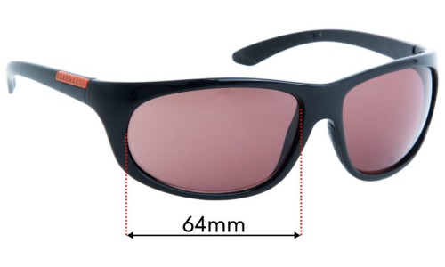 Sunglass Fix Lentes de Repuesto para Serengeti Presa - 64mm Wide Sunglass Fix Lentes de Repuesto para Serengeti Presa - 64mm Wide