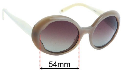 Sunglass Fix Lentilles de Remplacement pour Chanel 5154 - 54mm Wide 