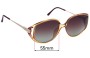 Sunglass Fix Lentes de Repuesto para Christian Dior 2394 - 55mm Wide 