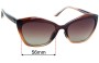 Sunglass Fix Ersatzgläser für Maui Jim MJ827 Lotus - 56mm Wide 