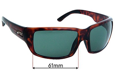 Smith Touchstone Lentes de Repuesto 61mm wide 