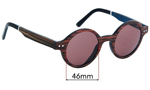 Oh My Woodness New Forrest Lentilles de Remplacement 46mm wide 