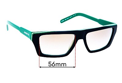 Arnette Woobat AN4281 Lentes de Repuesto 56mm wide 