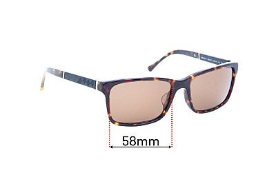 Burberry BE 4162 Replacement Lenses 58mm wide 