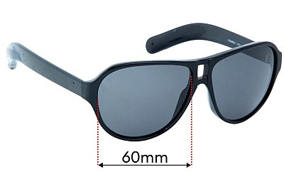 Chanel 5233 Replacement Lenses 60mm wide 