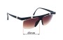 Sunglass Fix Lentes de Repuesto para Christian Dior 2555 - 61mm Wide 