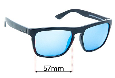 Dirty Dog Ranger Ersatzlinsen 57mm wide 