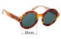 Sunglass Fix Ersatzgläser für Lucy Folk Round The World Again - 51mm Wide 