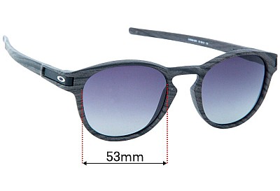Oakley Latch OO9349 (Asia Fit) Ersatzlinsen 53mm wide 