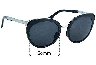 Oakley Top Knot OO9434 Ersatzlinsen 56mm wide 