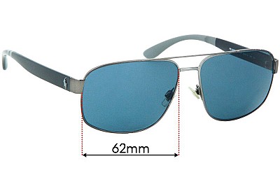Polo Polo PH 3112 Replacement Lenses 62mm wide 