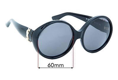 Saint Laurent  SL M1 Ersatzlinsen 60mm wide 