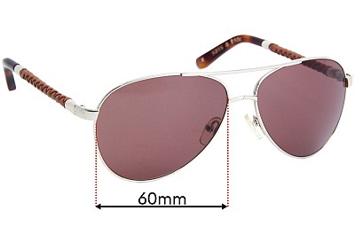 Sass & Bide La Paz Replacement Lenses 60mm wide 