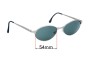 Sunglass Fix Replacement Lenses for Vuarnet Pouilloux Ref 055 - 54mm Wide 