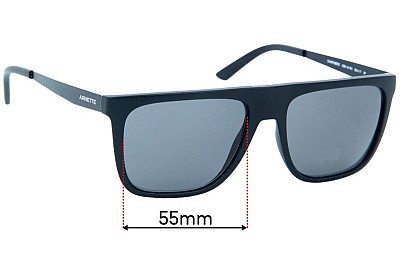 Arnette Chapinero AN4261 Lentes de Repuesto 55mm wide 