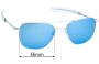 Sunglass Fix Replacement Lenses for Randolph Engineering AF158 - 55mm Wide 