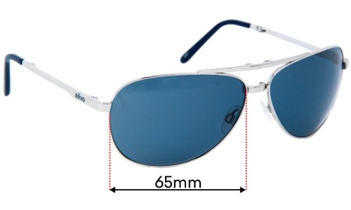 Revo RE1985 THIRTY-FIVE LTD Limited Edition Replacement Lenses 65mm wide 