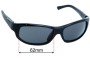 Sunglass Fix Replacement Lenses for Serengeti Amedeo - 62mm Wide 