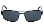 Alex Perry AP Mens Sun Rx 02 Replacement Sunglass Lenses - Front View 