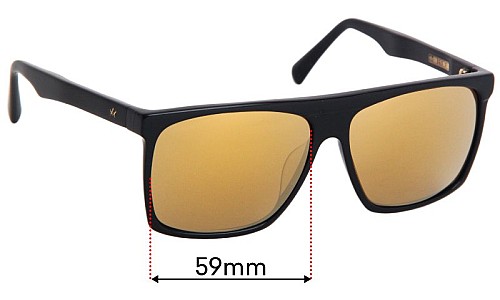 AM Eyewear Cobsey Replacement Lenses 59mm wide 