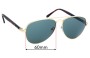 Sunglass Fix Lentes de Repuesto para Bill Bass 2352 - 60mm Wide 