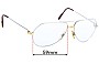 Sunglass Fix Replacement Lenses for Cartier Vendome Louis  - 59mm Wide 