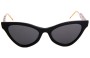 Gucci GG0597S Replacement Lenses 55mm - Front View 
