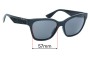 Sunglass Fix Replacement Lenses for Miu Miu SMU06R - 57mm Wide 