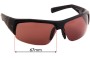 Sunglass Fix Replacement Lenses for Nike SQ EV0560 EV0561 EV0673 - 69mm Wide 