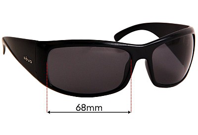 Revo RE4033 Replacement Lenses 68mm wide 