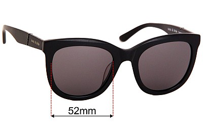 Sass & Bide Sukha Jam Replacement Lenses 52mm wide 