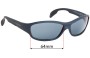 Sunglass Fix Lentes de Repuesto para Vuarnet VL0113 - 64mm Wide 