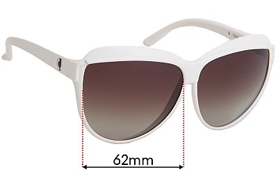 Charles Jourdan  7805  Replacement Lenses 64mm wide 