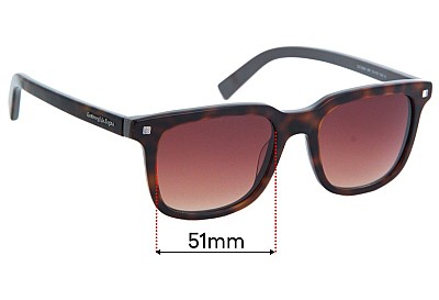 Ermenegildo Zegna EZ 0090 Replacement Lenses 51mm wide 