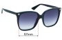 Sunglass Fix Replacement Lenses for Gucci GG0022S - 57mm Wide 