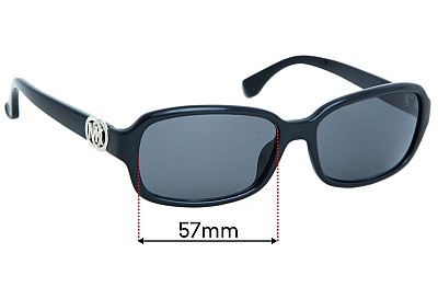 Michael Kors M2787S Jardines Lentilles de Remplacement 57mm wide 