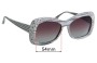 Sunglass Fix Lentilles de Remplacement pour Pagani Jaqueline  - 54mm Wide 