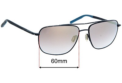 Serengeti Tellaro Replacement Lenses 60mm wide 