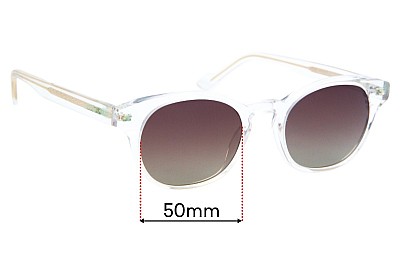 Sunday Somewhere Ario  Replacement Lenses 50mm wide 