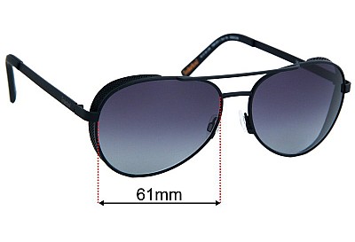 Timberland TB9183-1 Replacement Lenses 61mm wide 