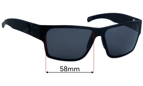 Gatorz Delta Replacement Lenses 58mm wide 