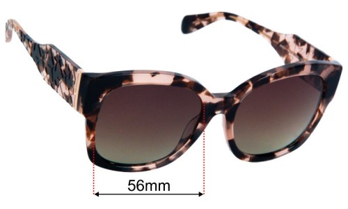 Michael Kors MK2164 Baja Ersatzlinsen 56mm wide 