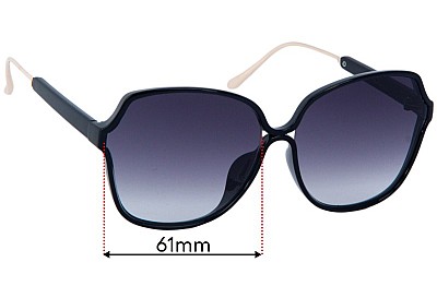 VG Hombre Ersatzlinsen 61mm wide 