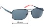 Sunglass Fix Lentilles de Remplacement pour Carrera 8014/S - 61mm Wide 
