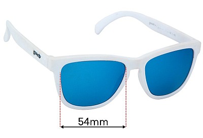 Goodr THE OGS Lentilles de Remplacement 54mm wide 