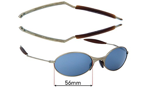Oakley E Wire Ersatzlinsen 56mm wide 